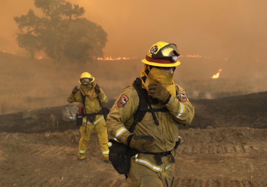 Photo of Calfire firefighters